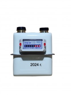 Счетчик газа СГД-G4ТК с термокорректором (вход газа левый, 110мм, резьба 1 1/4") г. Орёл 2024 год выпуска Орел